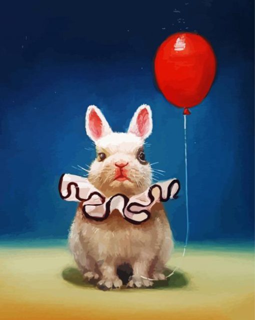 Cute Rabbit By Lucia Hefferna Diamond Painting Art