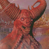 Demon From The Hell Diamond Painting Art