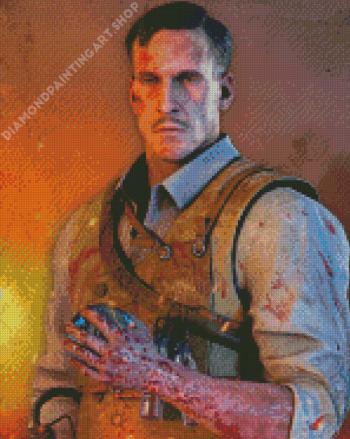 Edward Richtofen Call Of Diamond Painting Art