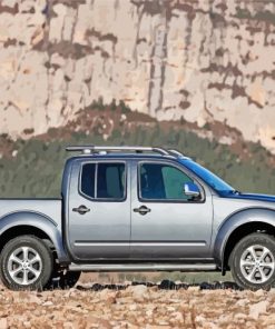 Grey Nissan Navara D40 Diamond Painting Art