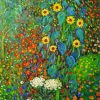Gustav Klimt Flowers Diamond Painting Art