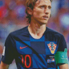 Aesthetic Luka Modric Diamond Painting Art