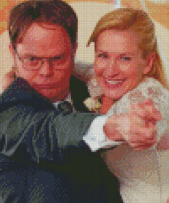 Dwight And Angela Diamond Painting Art