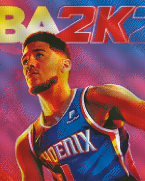 NBA 2k Video Game Diamond Painting Art