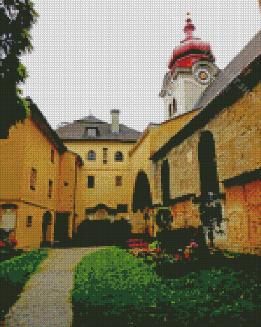 Nonnberg Abbey Diamond Painting Art