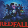 Redfall Video Game Diamond Painting Art