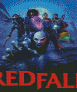 Redfall Video Game Diamond Painting Art
