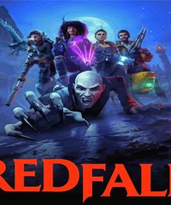 Redfall Video Game Diamond Painting Art