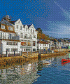 St Mawes Harbour Diamond Painting Art