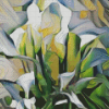 Abstract Lily Diamond Painting Art