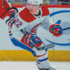 Aesthetic Cole Caufield Habs Diamond Painting Art