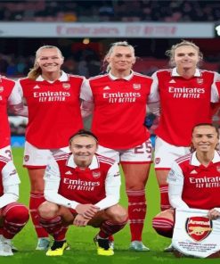 Arsenal Footballers Women Diamond Painting Art