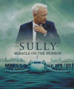 Sully Miracle On The Hudson Diamond Painting Art