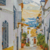 Alicante Old Town Diamond Painting Art