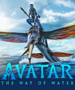 Avatar The Way Of Water Film Poster Diamond Painting Art