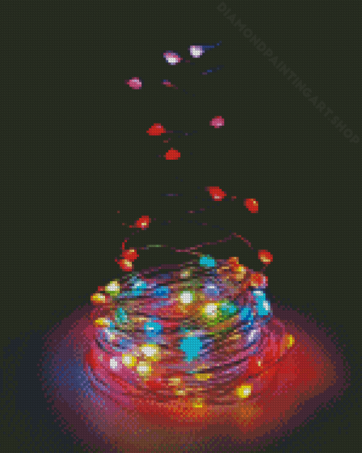 Colorful Novelty Lights Diamond Painting Art