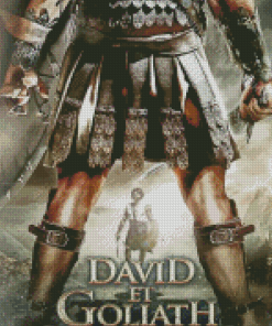 David And Goliath Movie Poster Diamond Painting Art