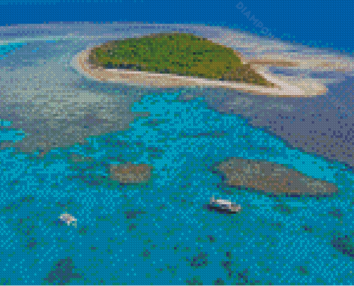 Great Barrier Reef Diamond Painting Art