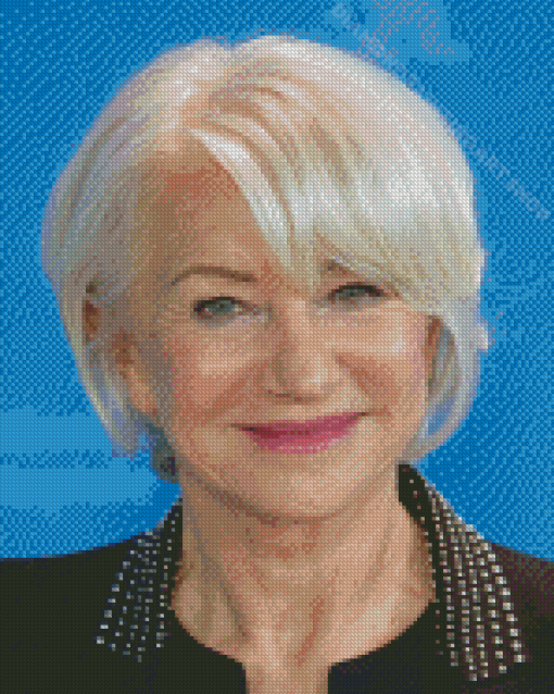 Helen Mirren Diamond Painting Art