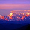 Himalayas At Sunset Diamond Painting Art