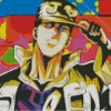 Josuke Higashikata Anime Diamond Painting Art