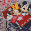 Mickey And Minnie In Japan Diamond Painting Art