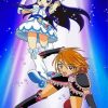 Nagisa Misumi And Honoka Yukishiro From Futari Wa Pretty Cure Diamond Painting Art