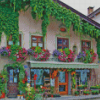 Oberammergau Town Diamond Painting Art