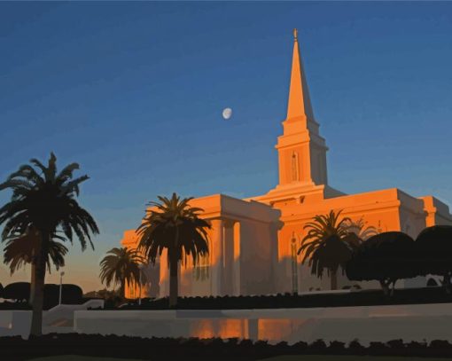 Orlando Temple Diamond Painting Art