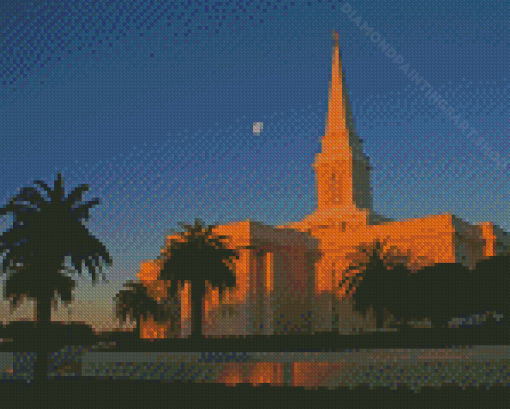 Orlando Temple Diamond Painting Art