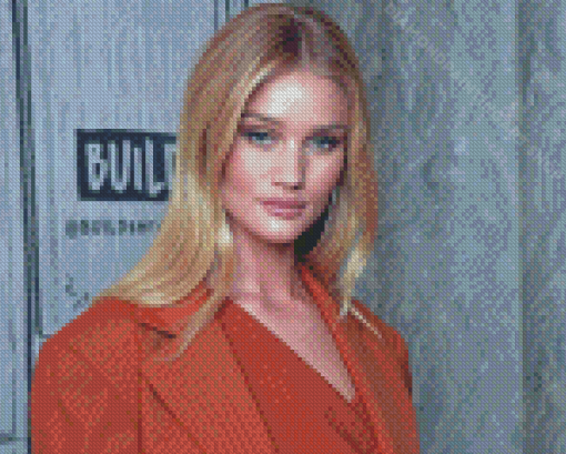 Rosie Huntington Whiteley Diamond Painting Art