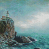 Split Rock Lighthouse Art Diamond Painting Art
