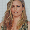 The American Actress Alicia Silverstone Diamond Painting Art