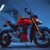 The Ducati Streetfighter Motorcycle Diamond Painting Art