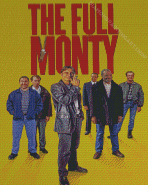 The Full Monty Film Diamond Painting Art