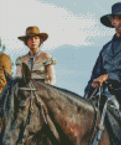 The Magnificent Seven Movie Diamond Painting Art