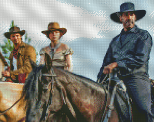 The Magnificent Seven Movie Diamond Painting Art