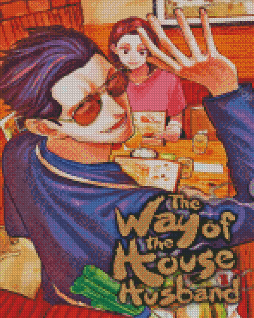 The Way Of The Househusband Manga Poster Diamond Painting Art