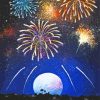 World Disney Fireworks Art Diamond Painting Art