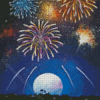World Disney Fireworks Art Diamond Painting Art