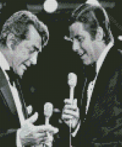Aesthetic Dean Martin And Jerry Lewis Diamond Painting Art