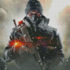 Aesthetic The Division Diamond Painting Art