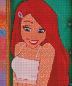 Ariel Modern Disney Princess Diamond Painting Art