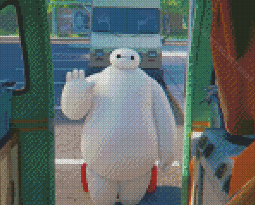 Baymax Diamond Painting Art