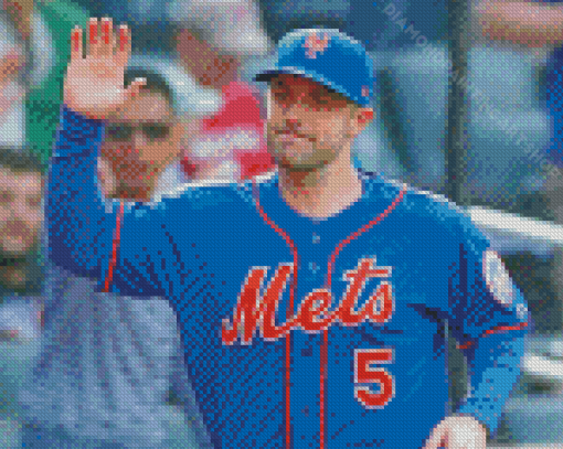 Cool David Wright Diamond Painting Art