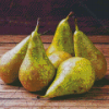 Green Pears Diamond Painting Art