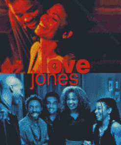 Love Jones Movie Poster Diamond Painting Art