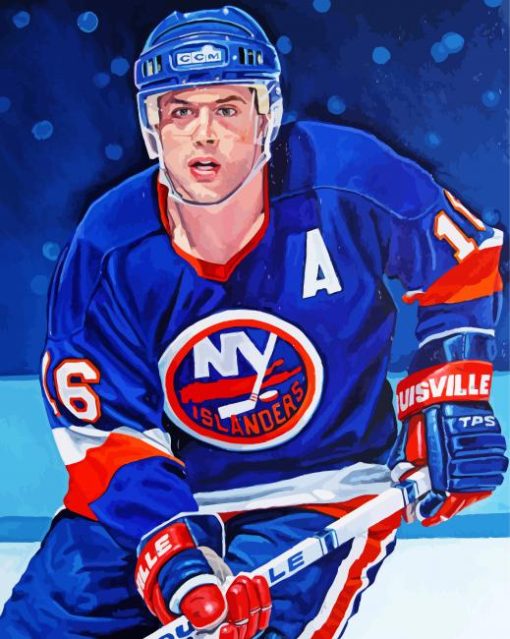 Mark Messier Player Art Diamond Painting Art