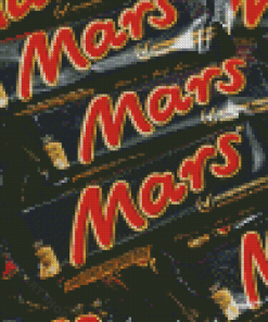 Mars Bar Diamond Painting Art