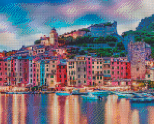 Porto Venere Italy Diamond Painting Art